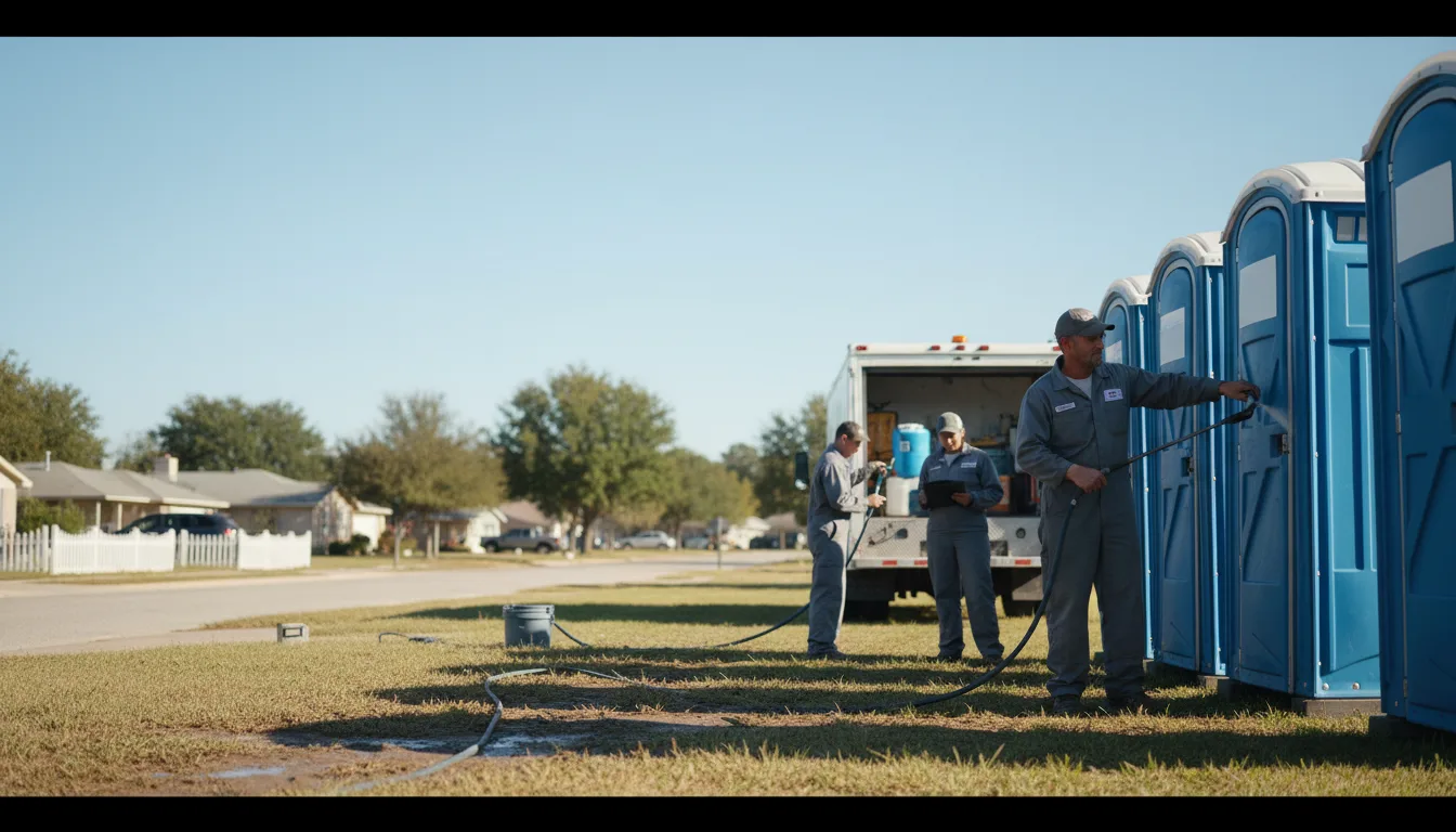 Long-Term Portable Toilet Rental in Williamson, GA near me